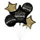 Better With Age Birthday Foil Balloon Bouquet, 5pc